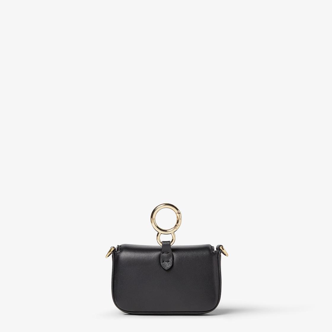 Nano Baguette CharmBlack nappa leather charm Product Image