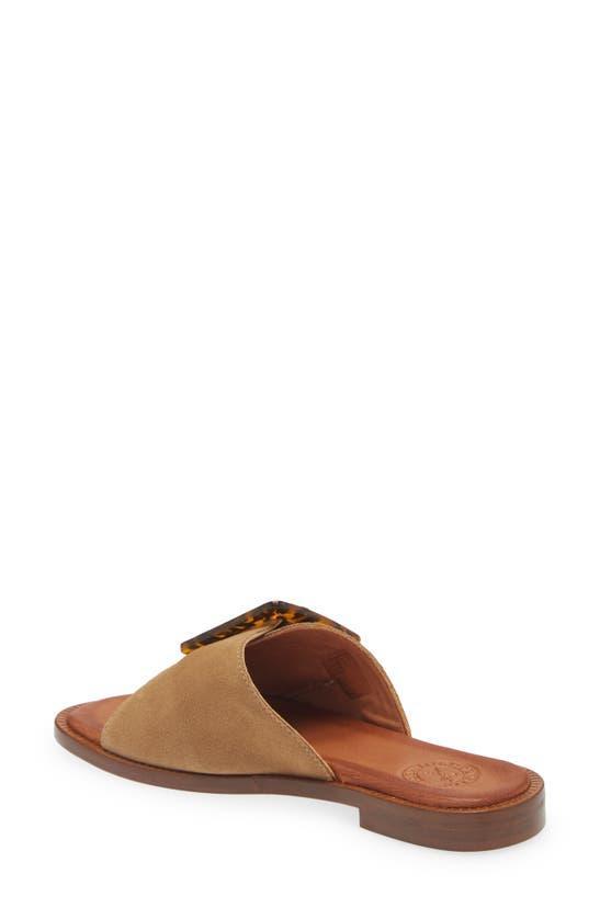 PENELOPE CHILVERS Biarritz Buckle Sandal In Camel Product Image