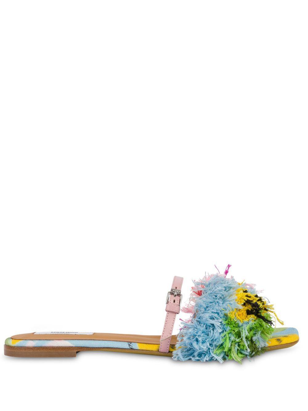 fringe-detail sandals Product Image