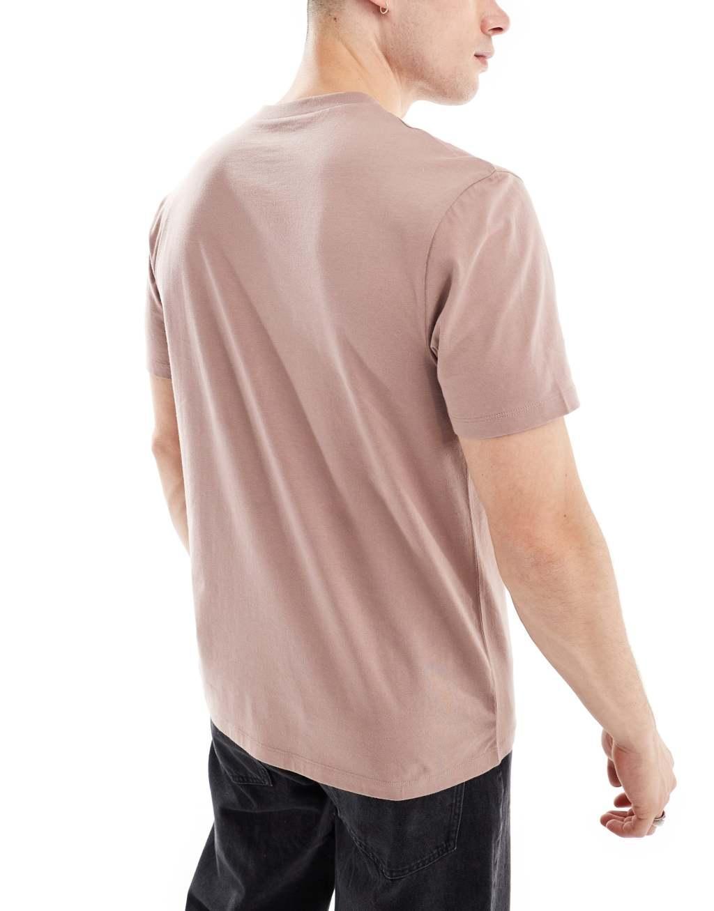 ASOS DESIGN essential 3 pack crew neck t-shirts in multiple colors Product Image