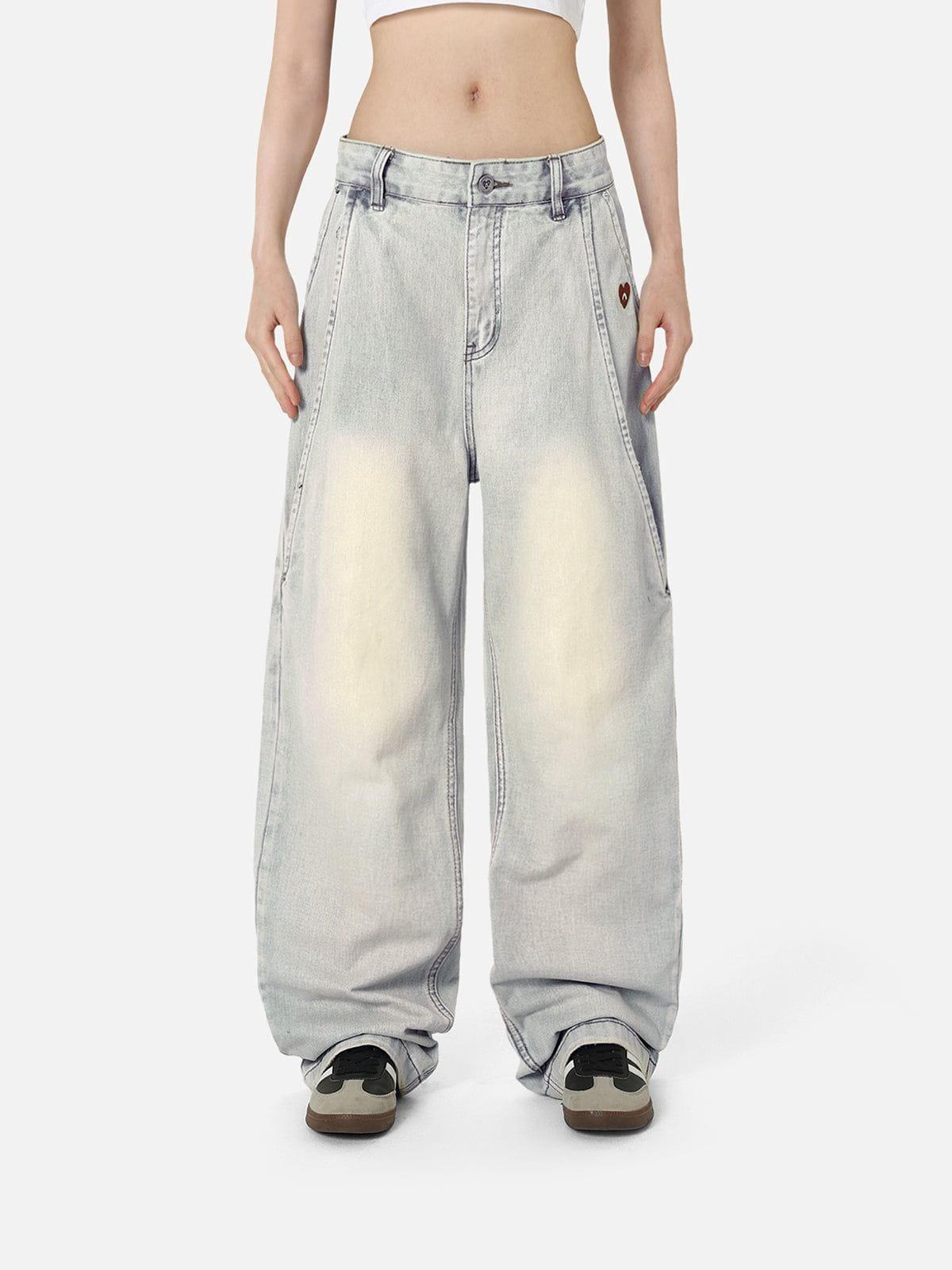 Aelfric Eden Washed Baggy Jeans Product Image
