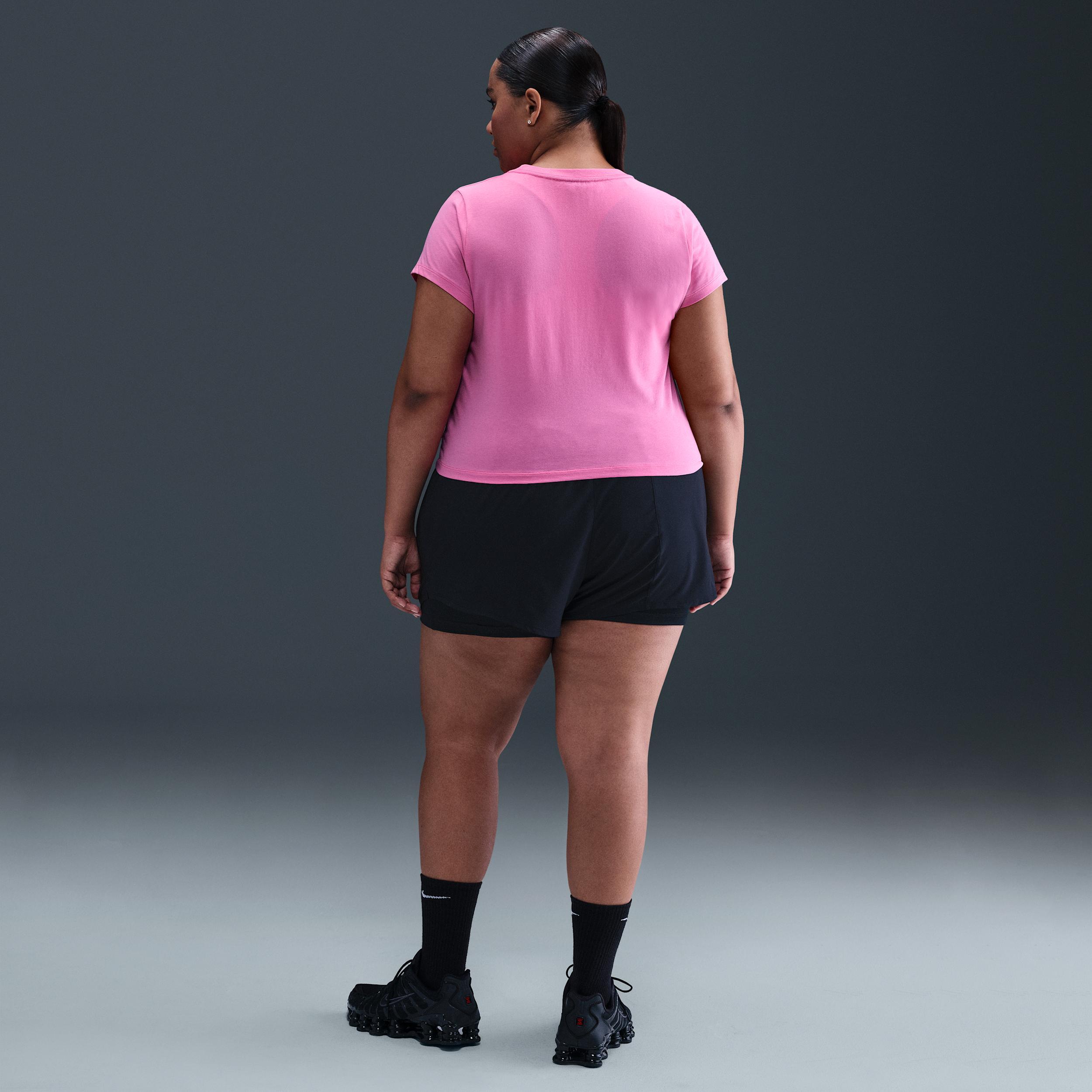 Nike Sportswear Chill Knit Women's Cropped T-Shirt (Plus Size) Product Image