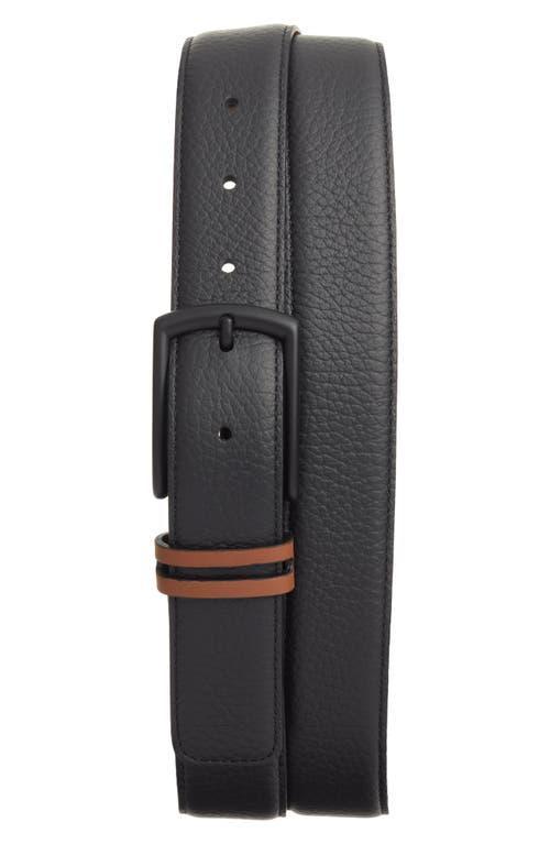 Mens Grained Calfskin Belt Product Image