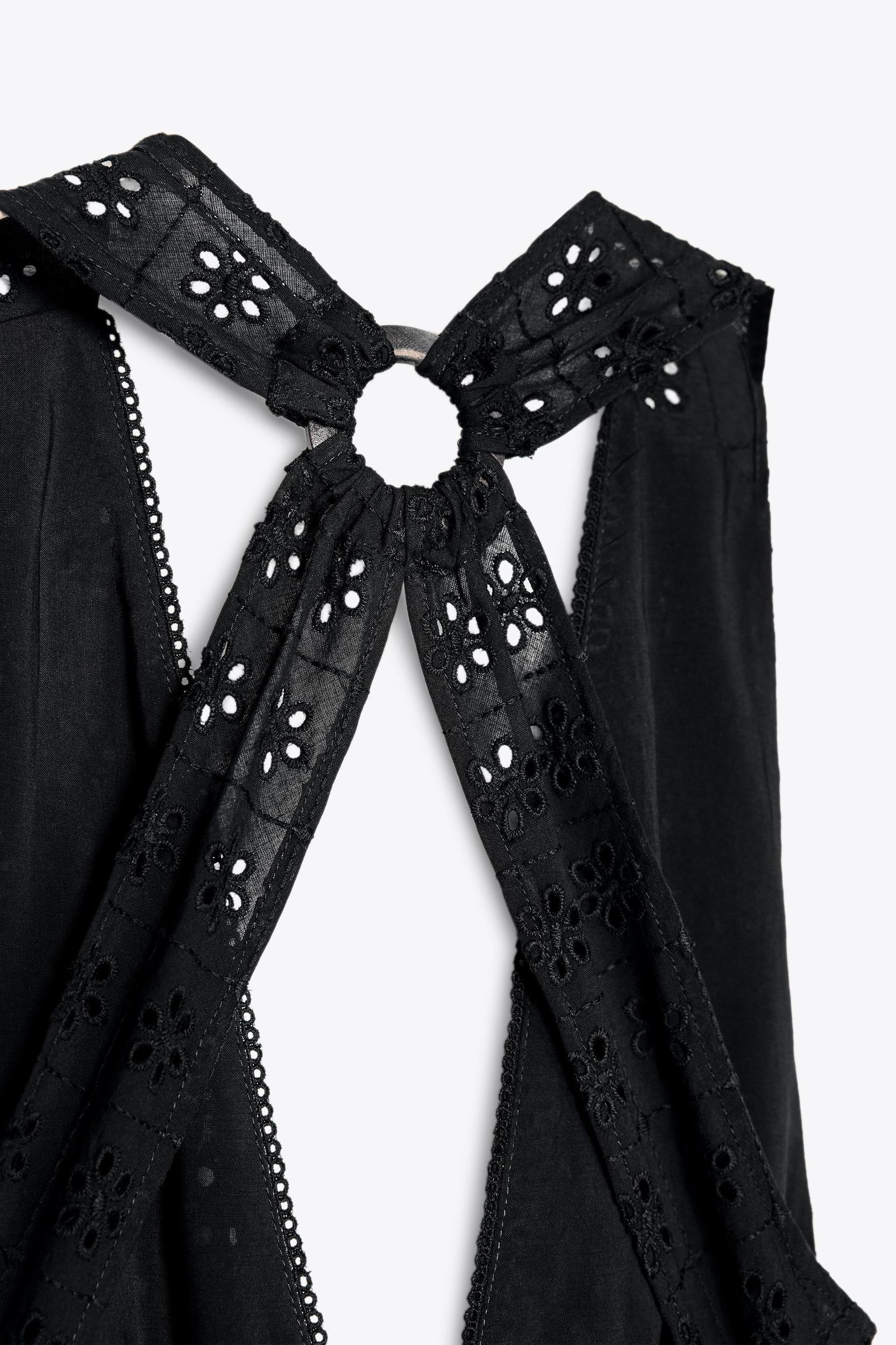 OPENWORK EMBROIDERED DRESS Product Image