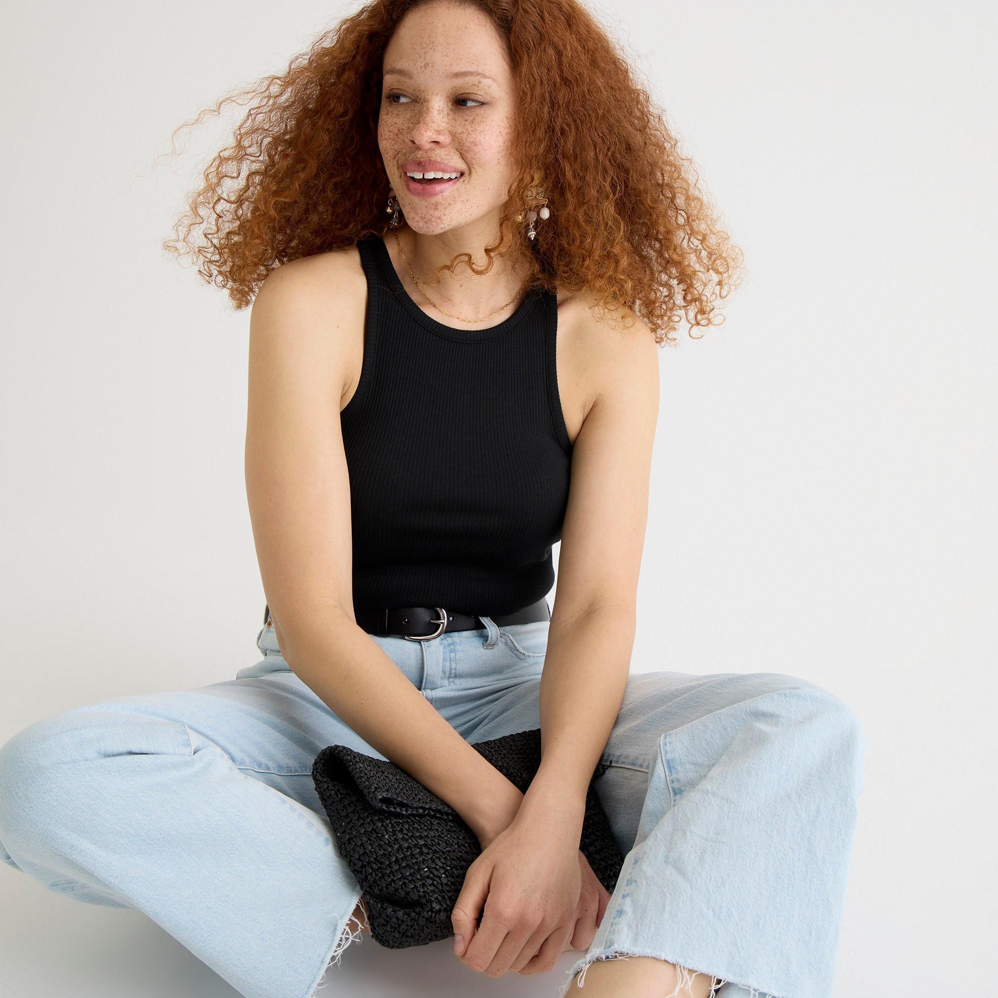 New favorite tank top in vintage rib Product Image