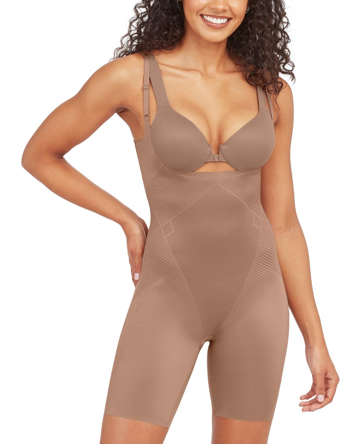 Spanx Thinstincts 2.0 Open Bust Mid Thigh Bodysuit Product Image