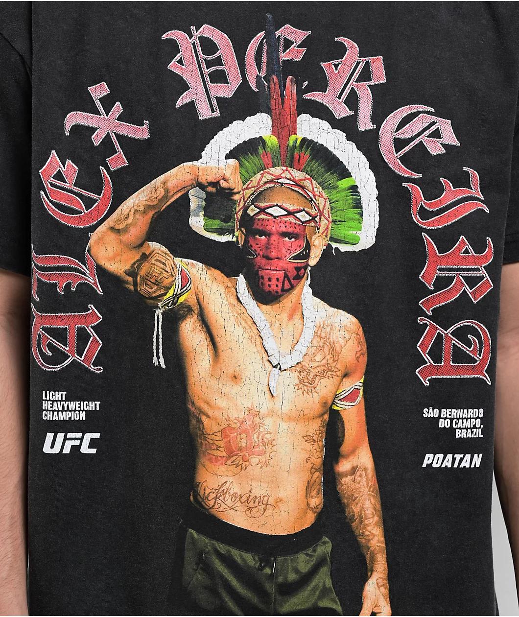 UFC Pereira War Black T-Shirt Product Image