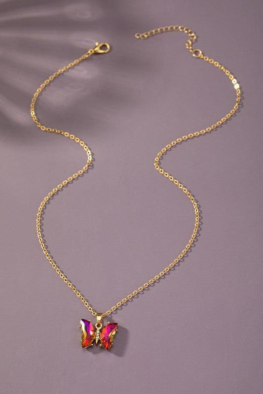 Butterfly Pendant Necklace Product Image