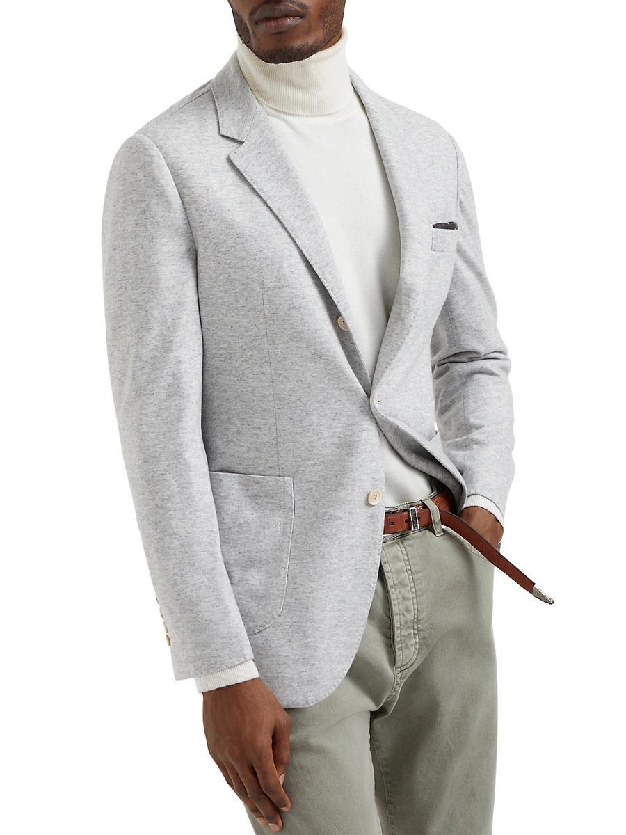 Mens Cashmere Jersey Blazer Product Image
