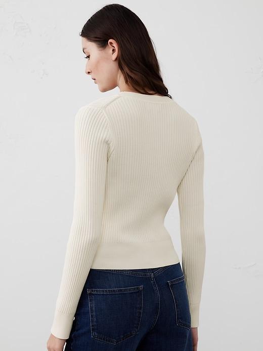 Ribbed Cardigan Product Image