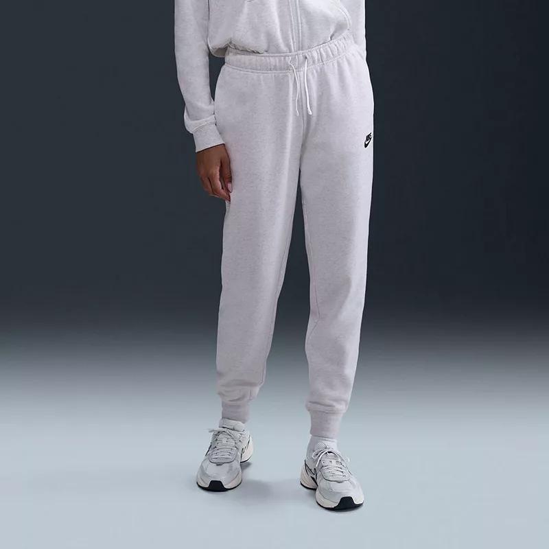 Women's Nike Sportswear Club Fleece Midrise Joggers, Size: Medium, Birch Grey Product Image