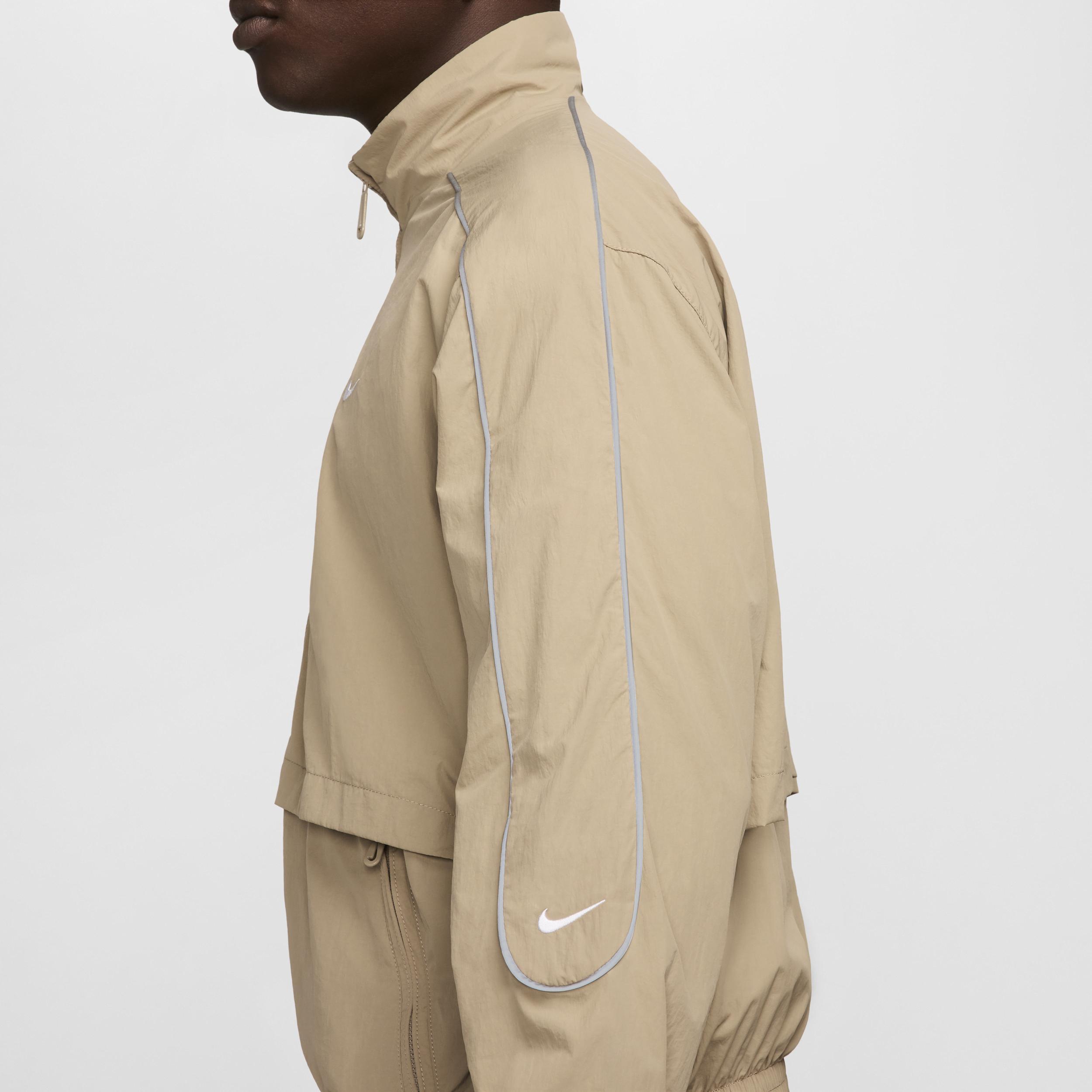 Mens Nike Sportswear Solo Swoosh Woven Track Jacket Product Image