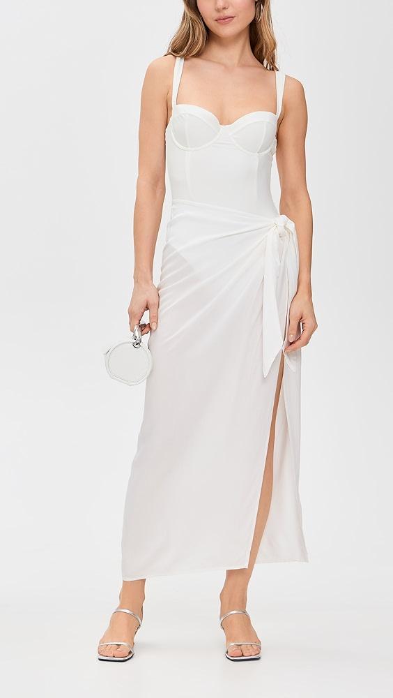 SIMKHAI Kyle Bustier One Piece | Shopbop Product Image