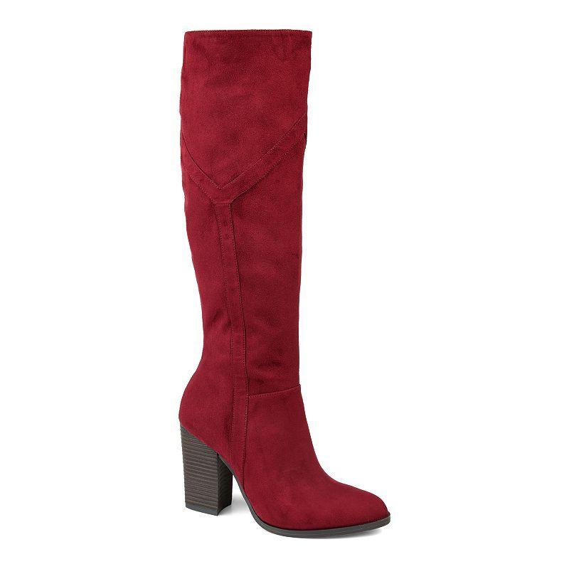 Journee Kyllie Womens Riding Boots, Girls Red Product Image