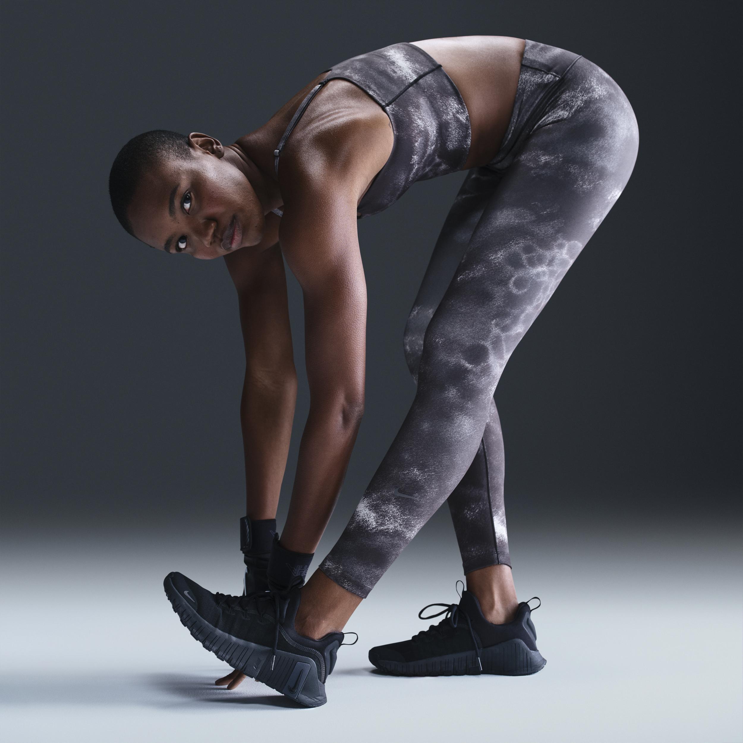 Nike One Women's High-Waisted 7/8 Printed Leggings Product Image