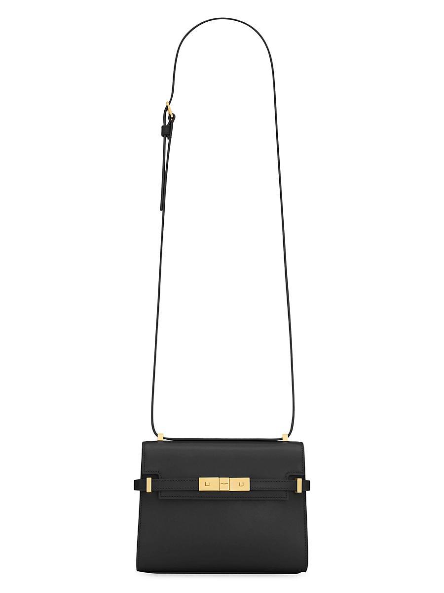 Saint Laurent Manhattan Mini Leather Crossbody Product Image