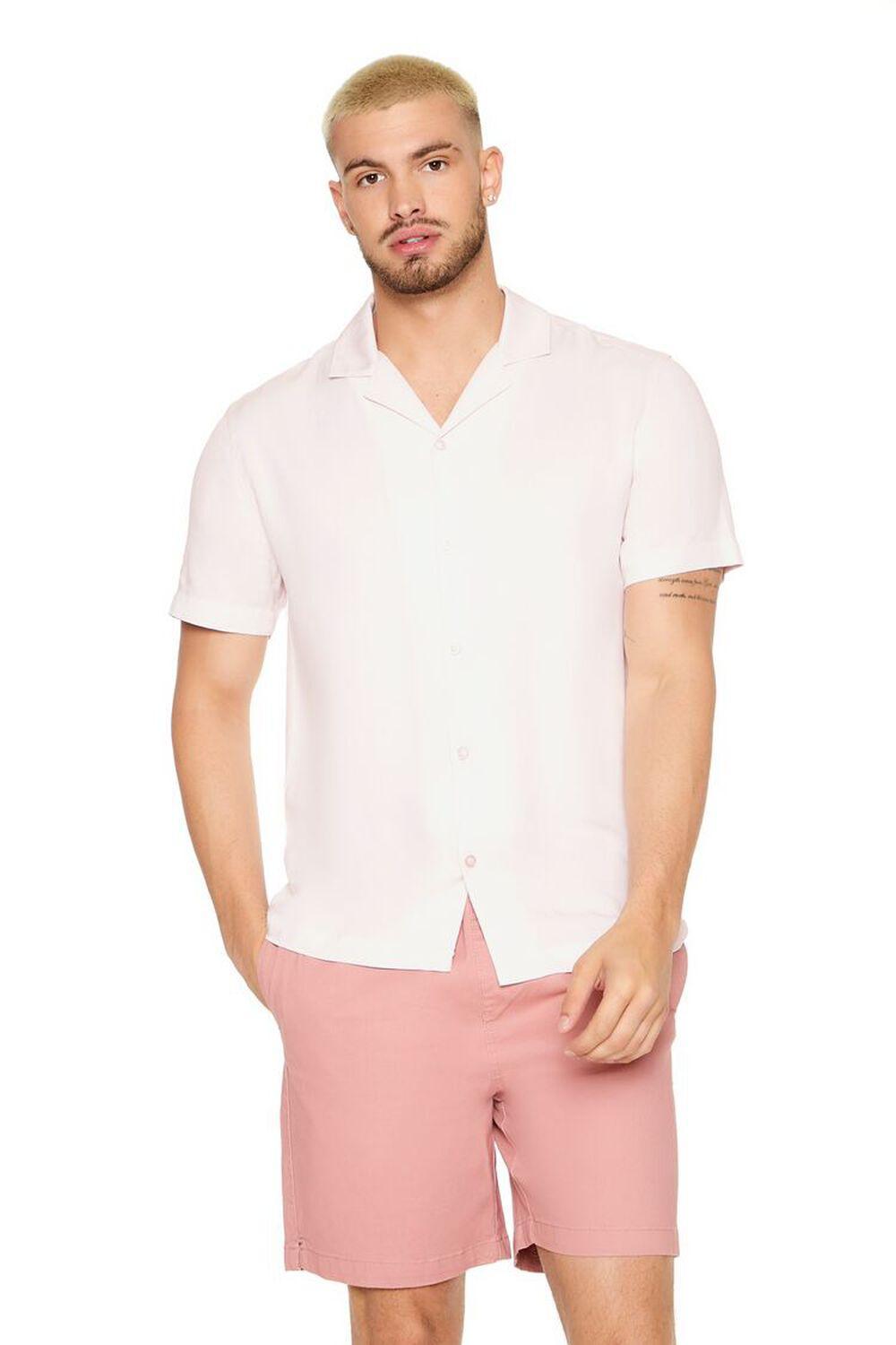 Rayon Cuban Collar Shirt | Forever 21 Product Image