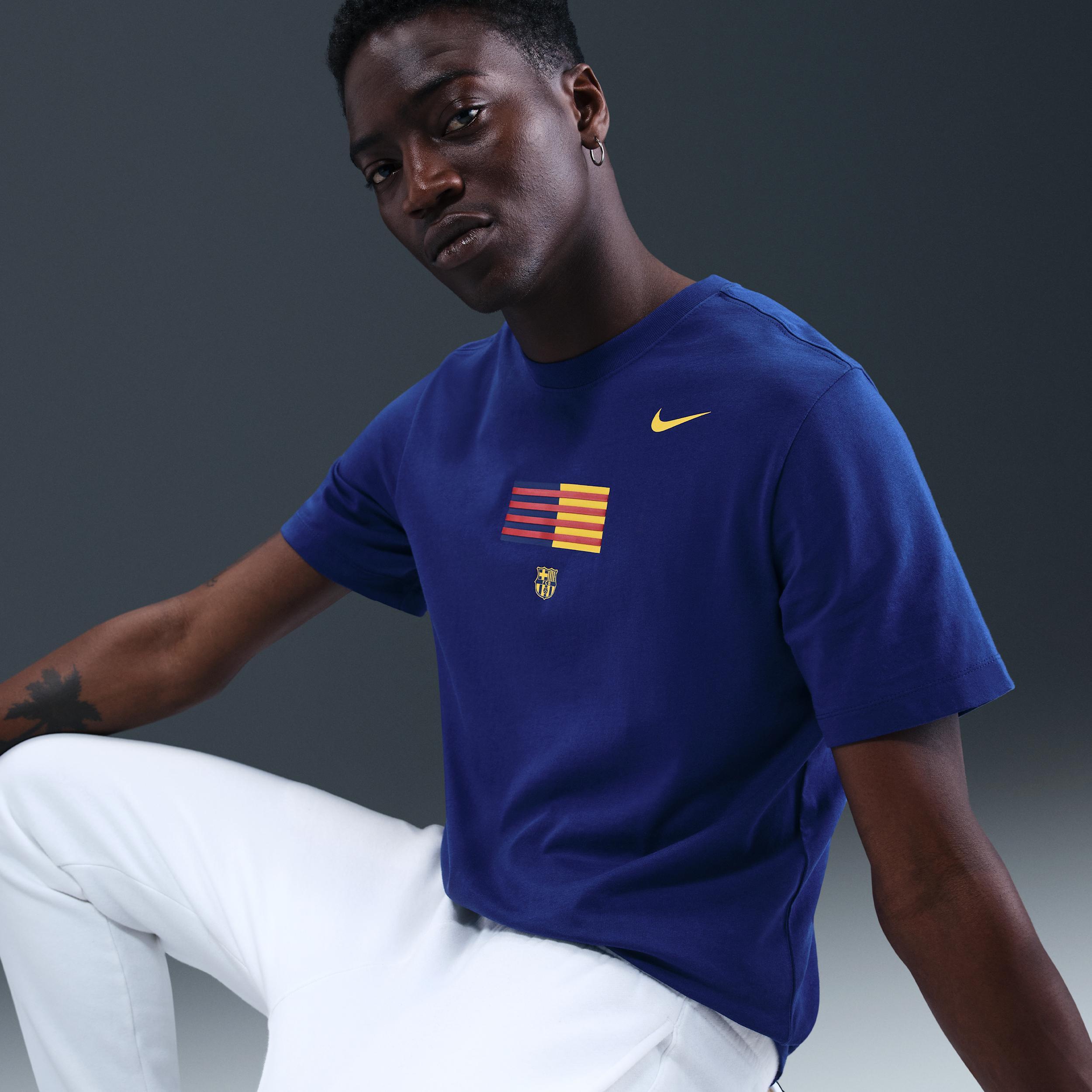 FC Barcelona Men's Nike Soccer T-Shirt Product Image