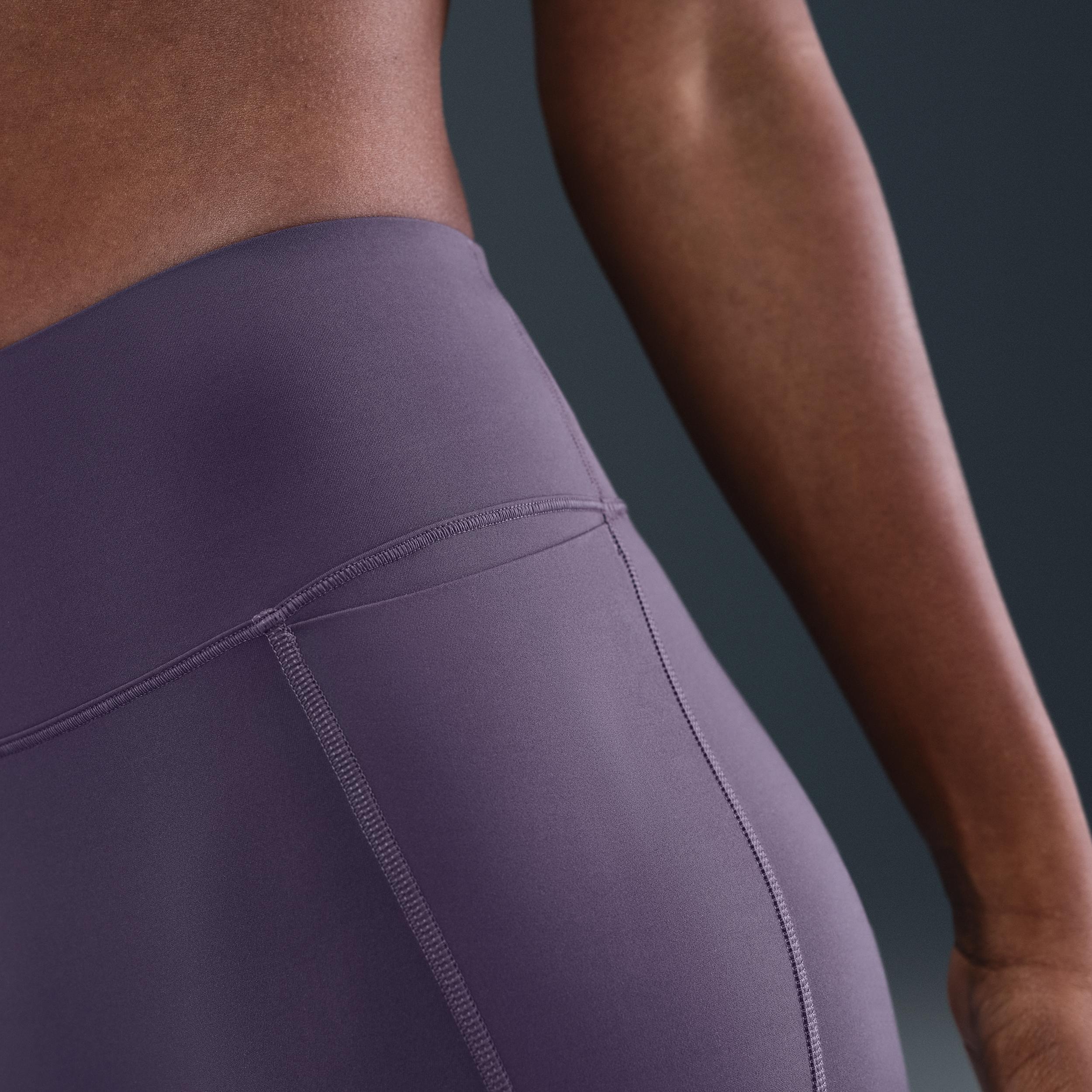 Nike Women's Universa High-Waisted 7/8 Leggings with No Front Seam Product Image