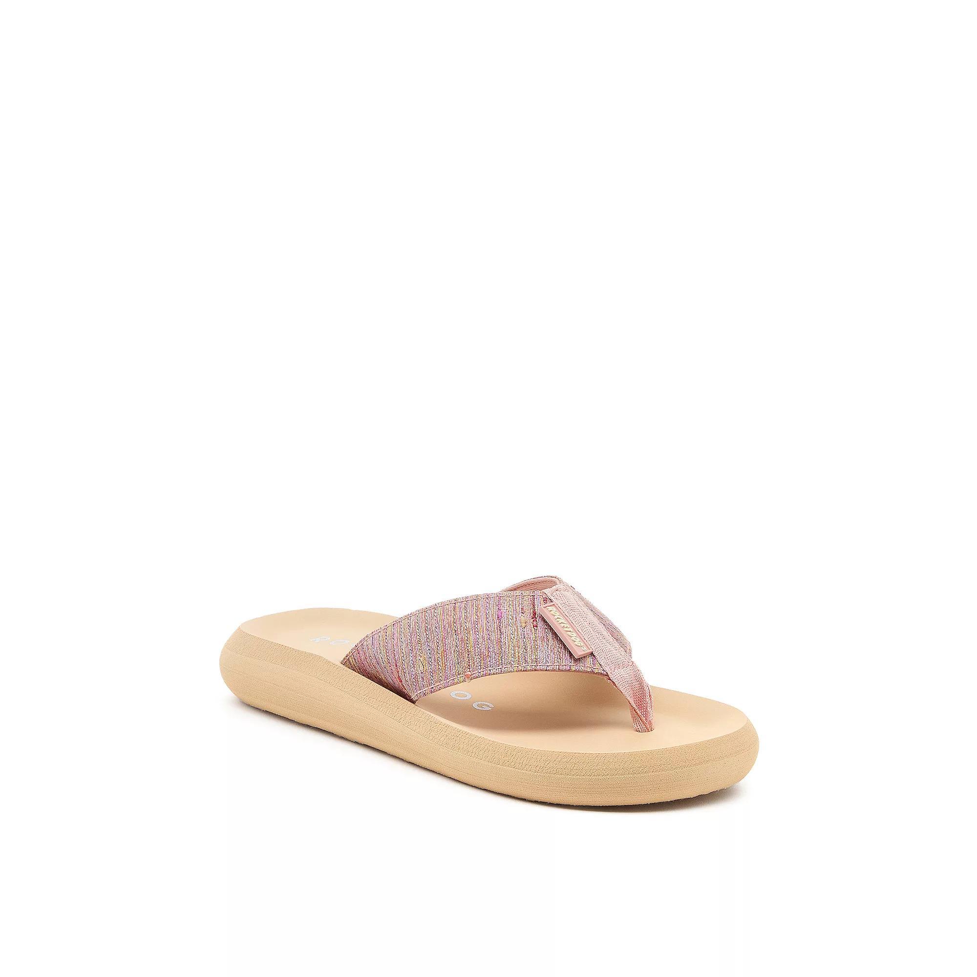 Rocket Dog Spotlight 2 Women's Flip Flop Sandals, Size: 7, Pink Stripes Product Image