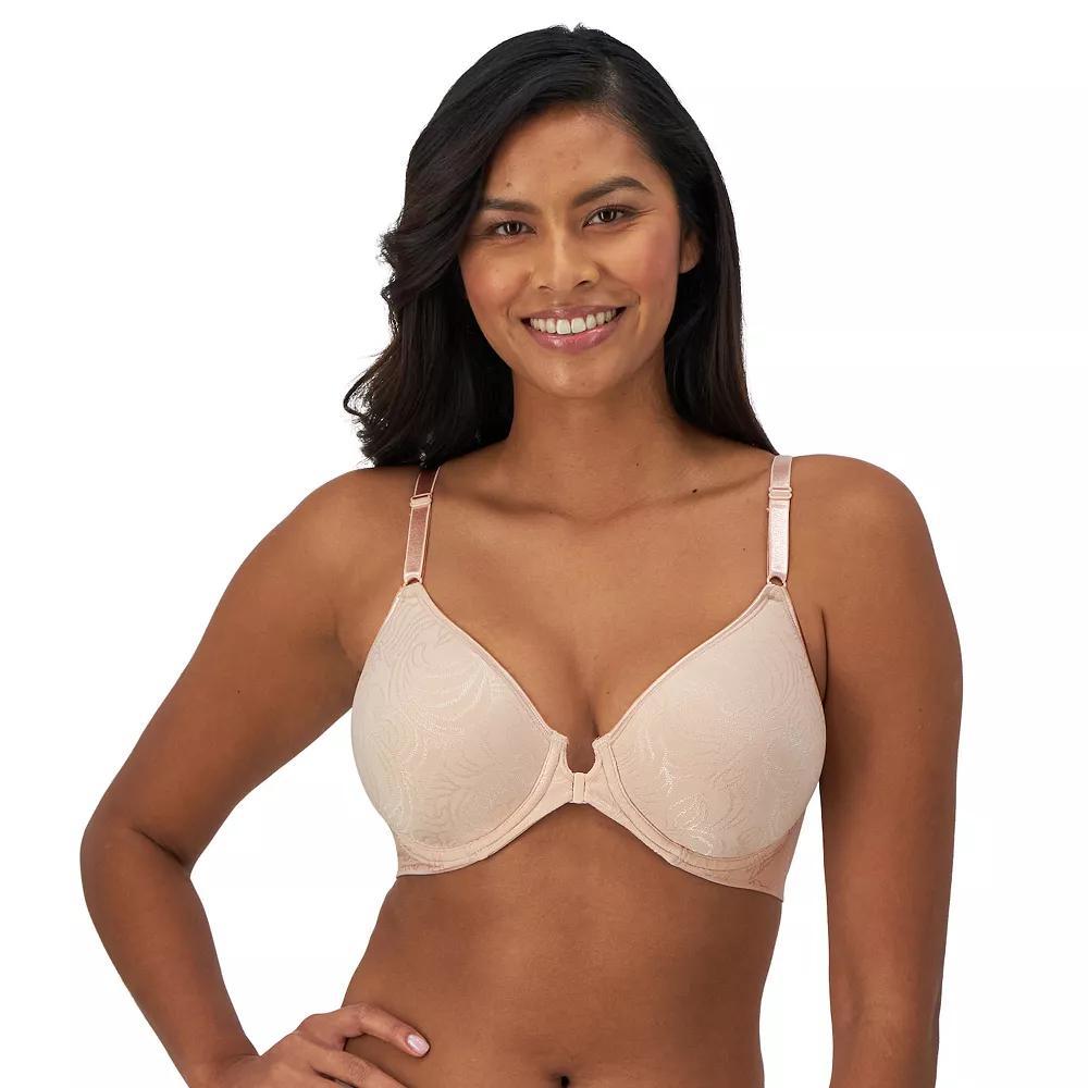 Bali Comfort Revolution Full-Figure Front-Closure Shaping Underwire Bra DF3P66, Womens Product Image