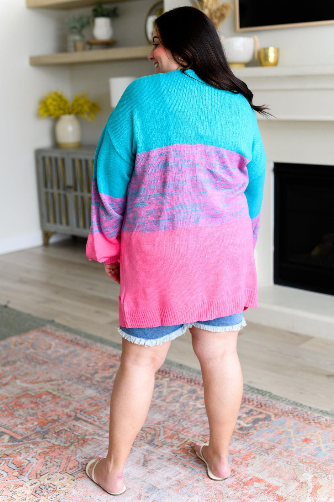 Celeste Mid Rise Shield Pocket Cutoff Shorts in Sky Blue (Online Exclusive) Product Image