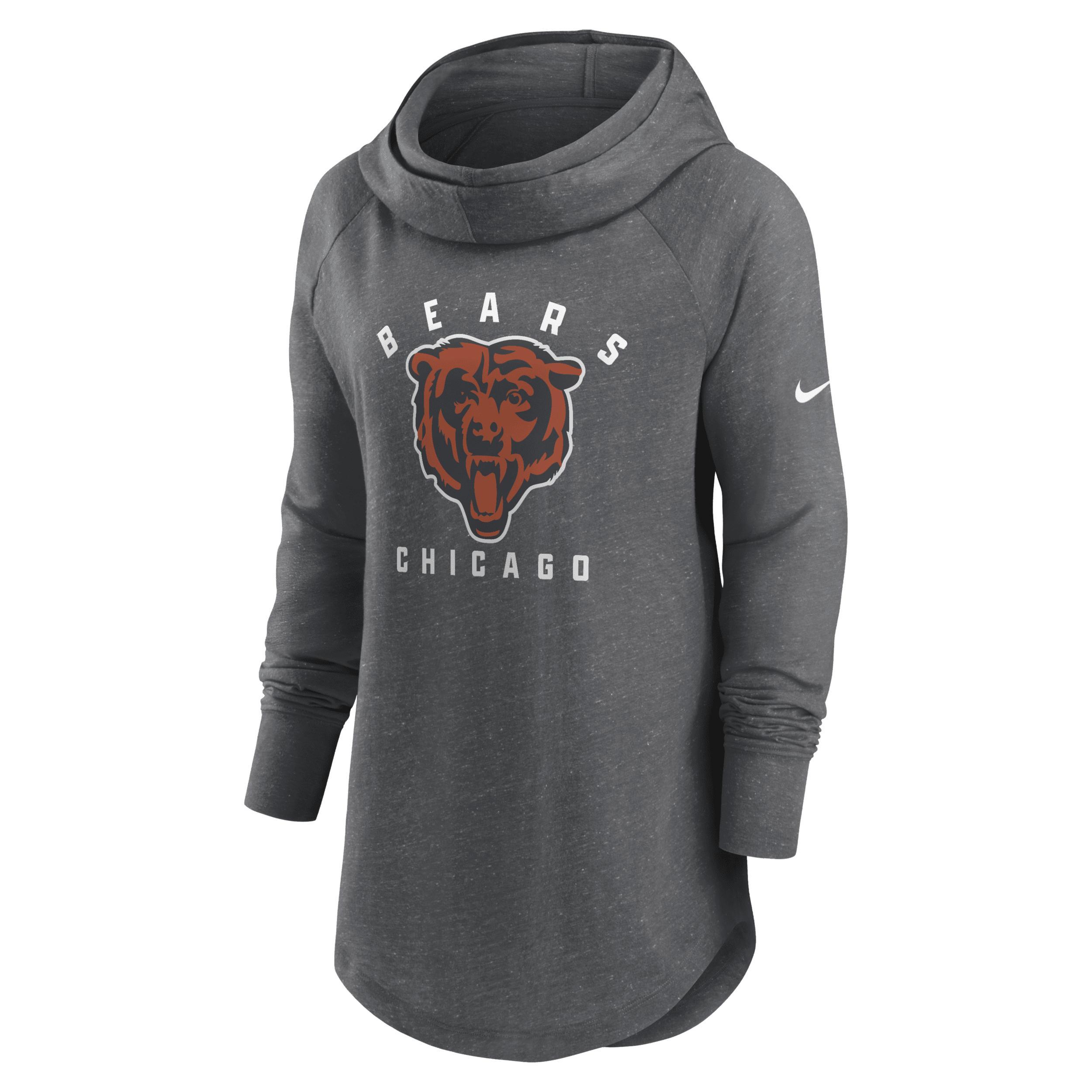 Womens Nike Cleveland s Minimal Statement Lightweight Raglan Funnel Neck Pullover Hoodie Product Image