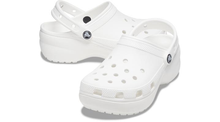 Crocs Classic Women's Platform Clogs, Size: 11, Black Product Image