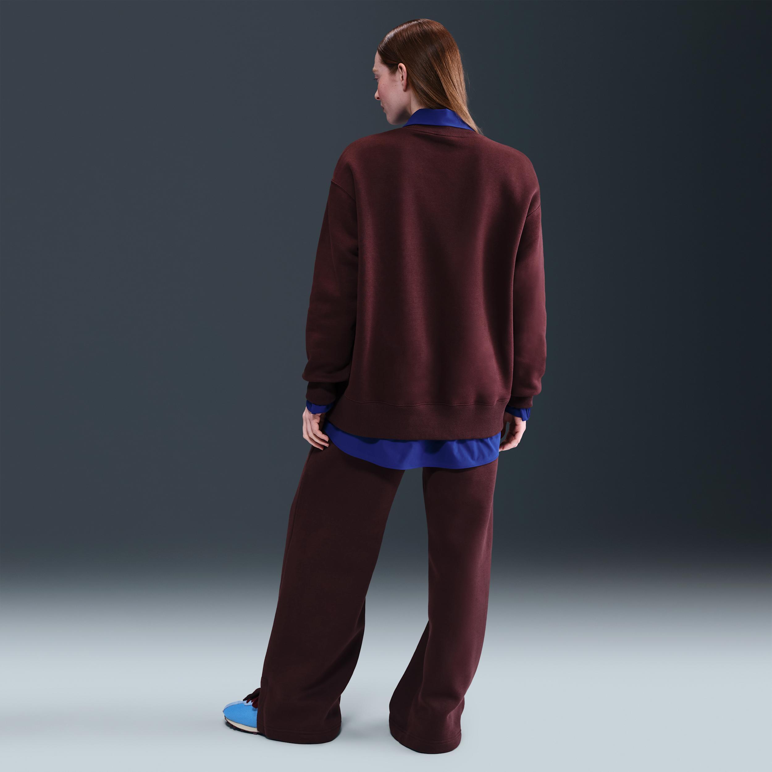 Women's Nike Sportswear Phoenix Fleece Oversized Crew-Neck Sweatshirt Product Image