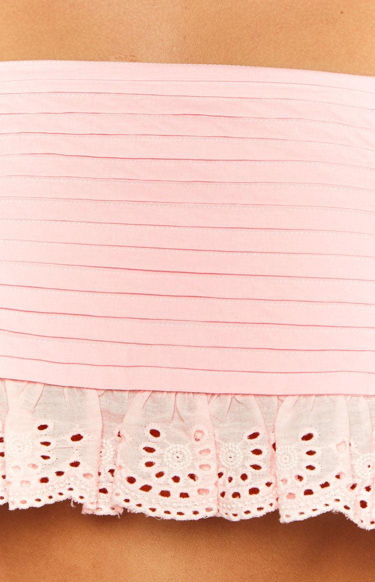 Sandi Pink Crop Top Product Image