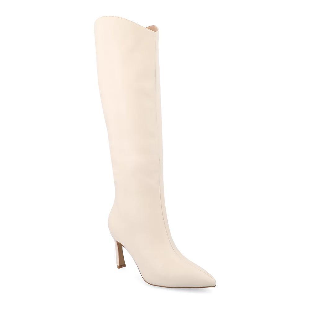 Journee Tru Comfort Foam™ Rehela Women's Knee-High Boots, Size: 11 W Wc, Ivory Product Image