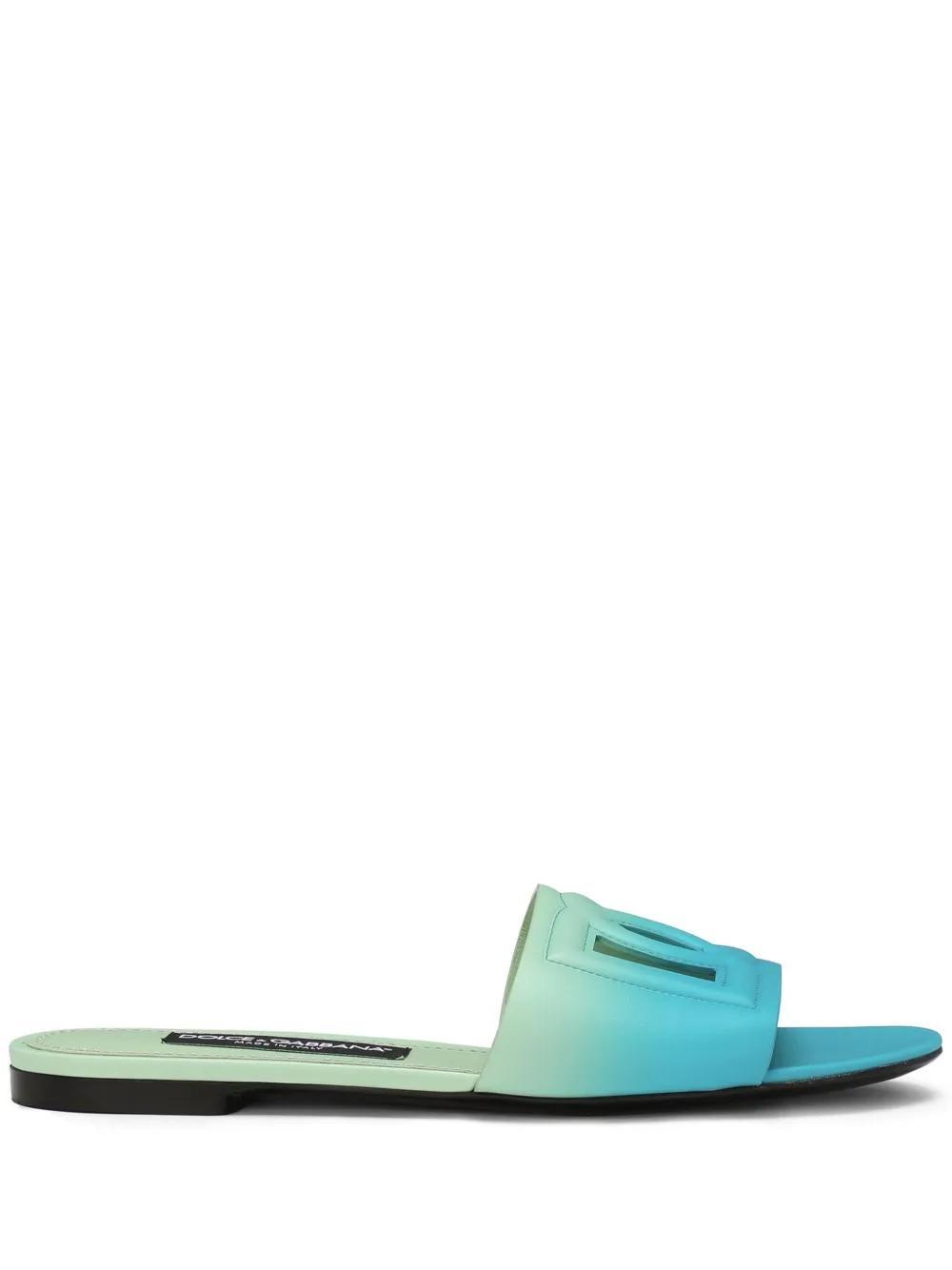 DG-logo ombré slippers Product Image