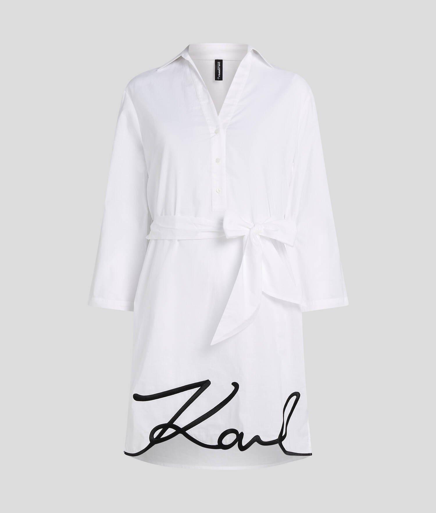 K/SIGNATURE BEACH SHIRT DRESS Product Image