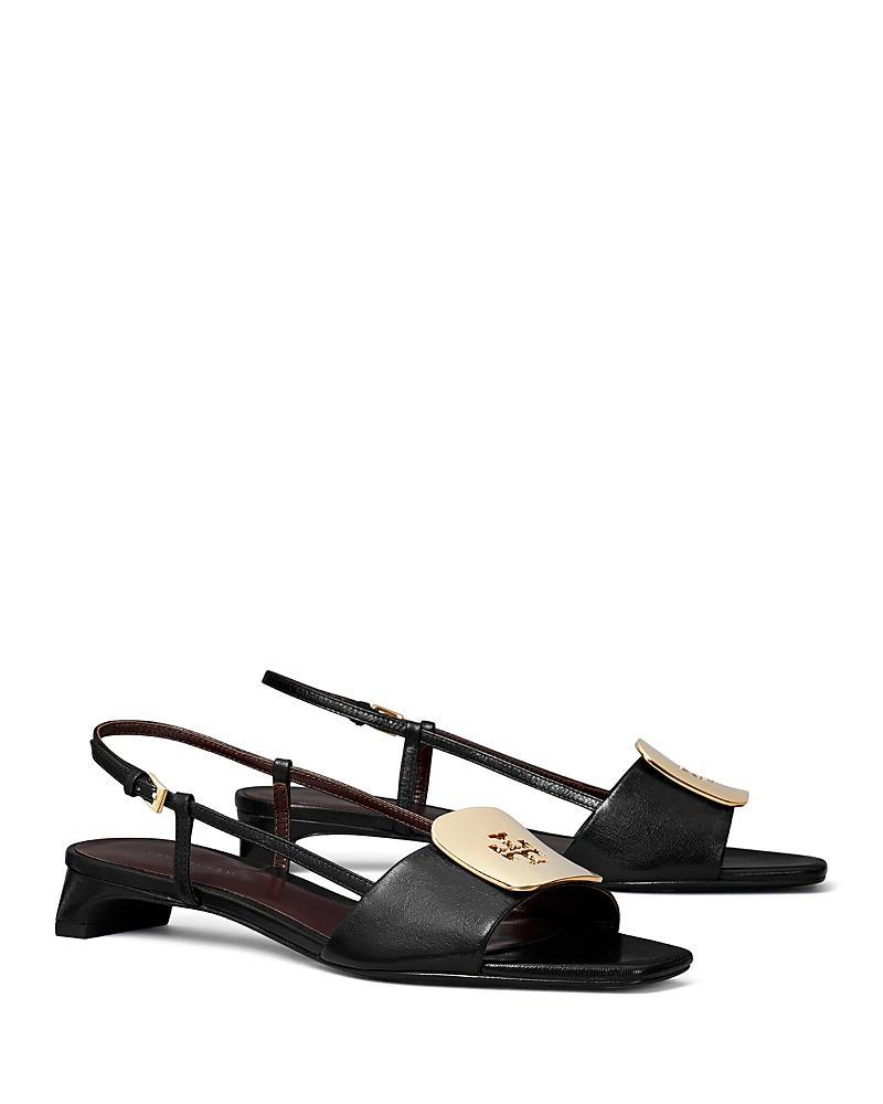 Womens Georgia 25MM Leather Slingback Sandals Product Image
