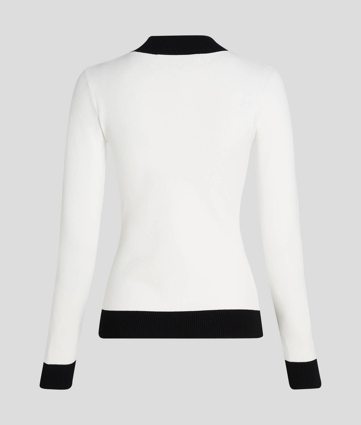 KARL LOGO TURTLENECK SWEATER Product Image