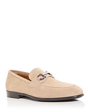 Ferragamo Mens Foster Suede Loafers Product Image