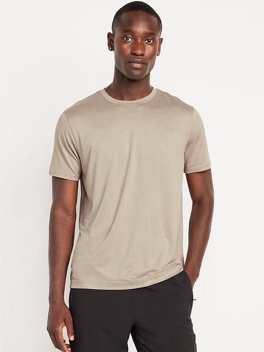 Dalix Mens Lil Coffee Jersey Tee in Forest Green at Nordstrom, Size X-Large Product Image