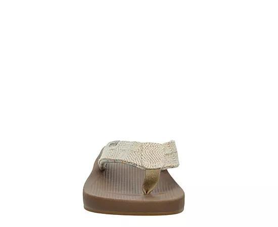 Sanuk Men's Cosmic Coast Hemp Flip Flop Sandal Product Image