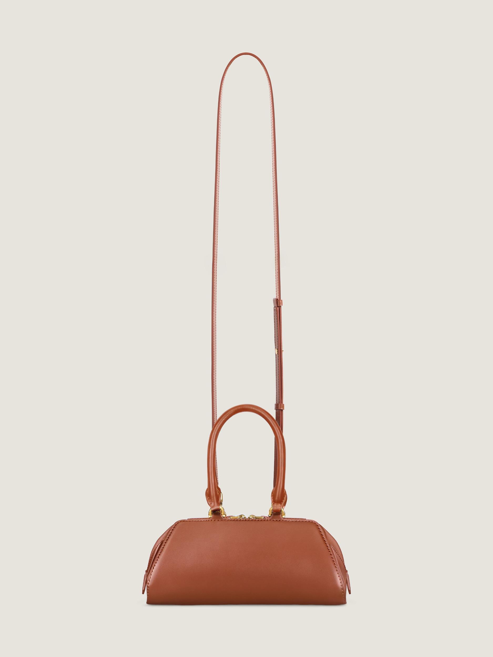 Mini Antigona East-West bag in Box leather Product Image