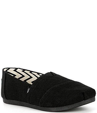 TOMS Womens Classic Alpargata Heritage Canvas Slip Product Image