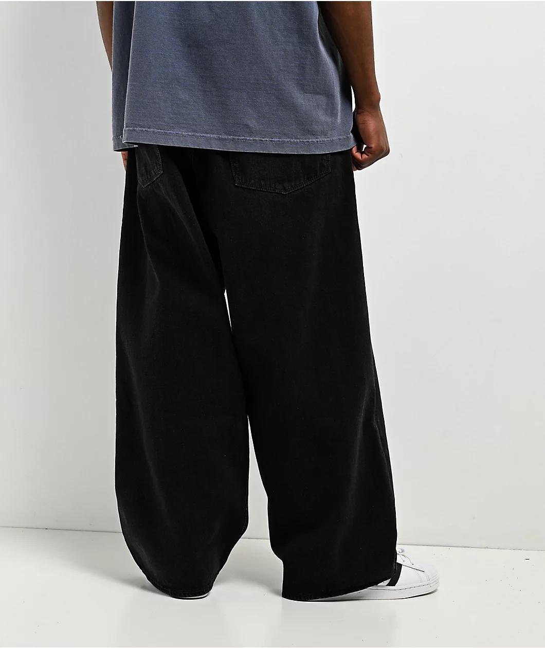 Empyre Loose Fit Scramble Grey Skate Jeans Product Image