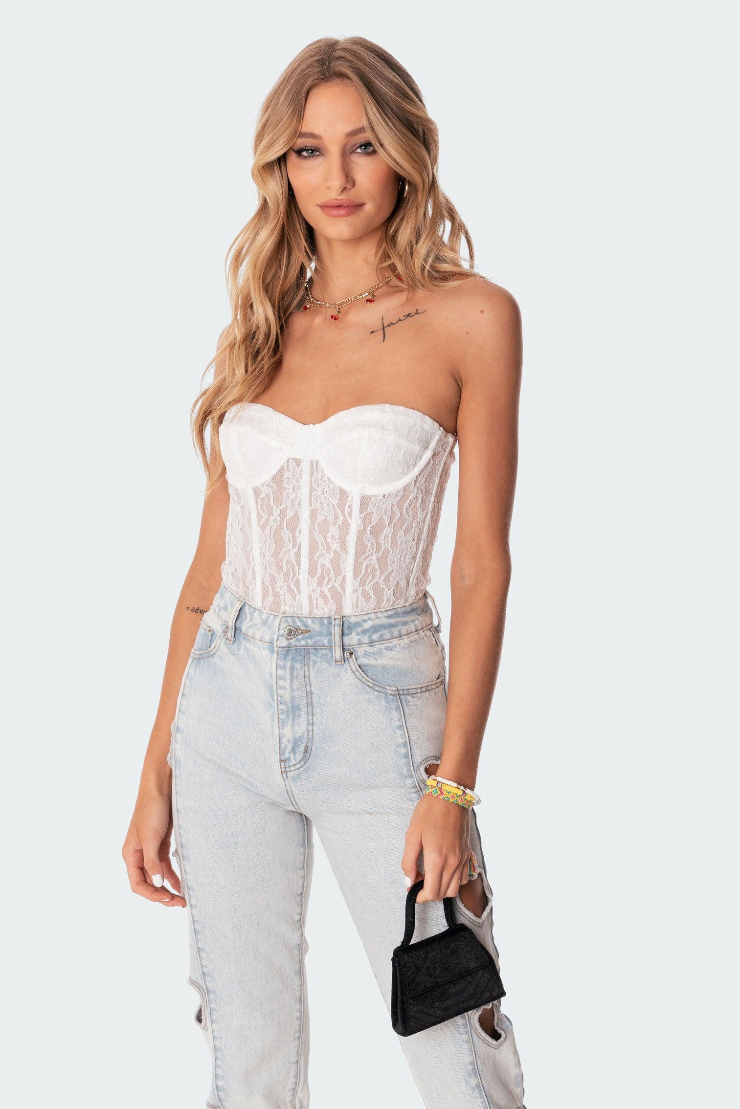 Cartia Lace Corset Product Image