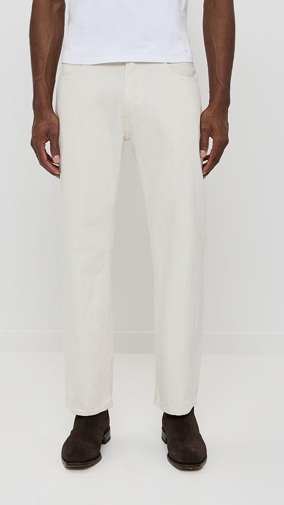 Levi's 555 Relaxed Straight Linen Blend Jeans | Shopbop Product Image
