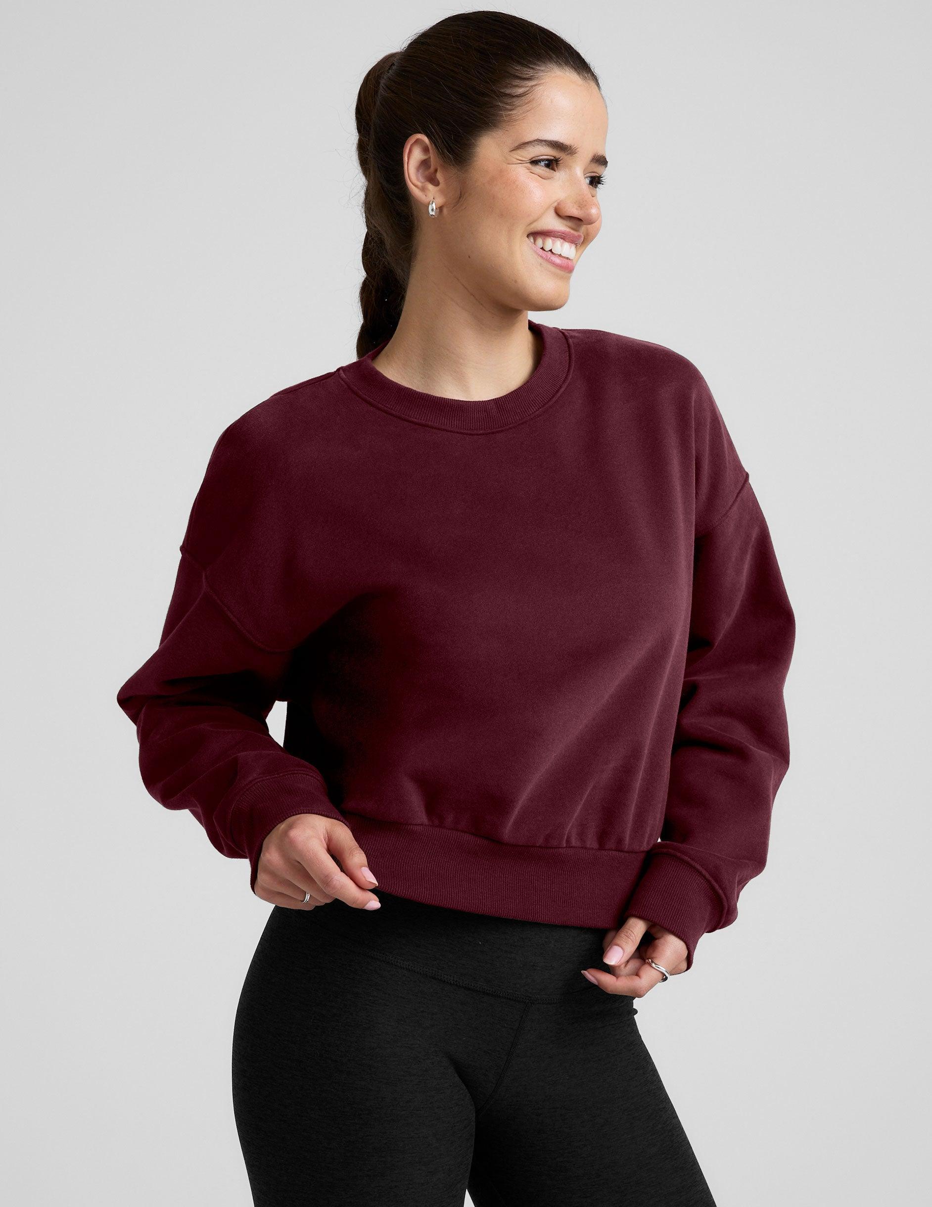 LuxeFleece Crewneck Sweatshirt Product Image