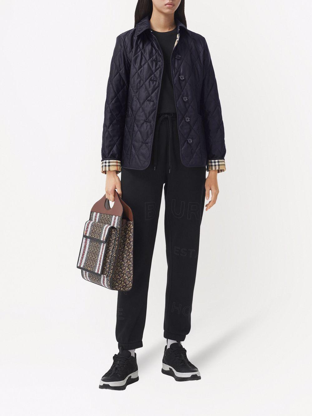 diamond-quilted thermoregulated jacket Product Image