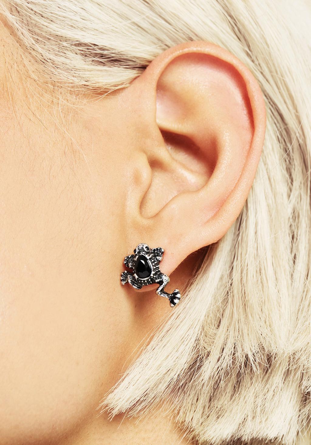 Bheki Frog Stud Earrings Product Image