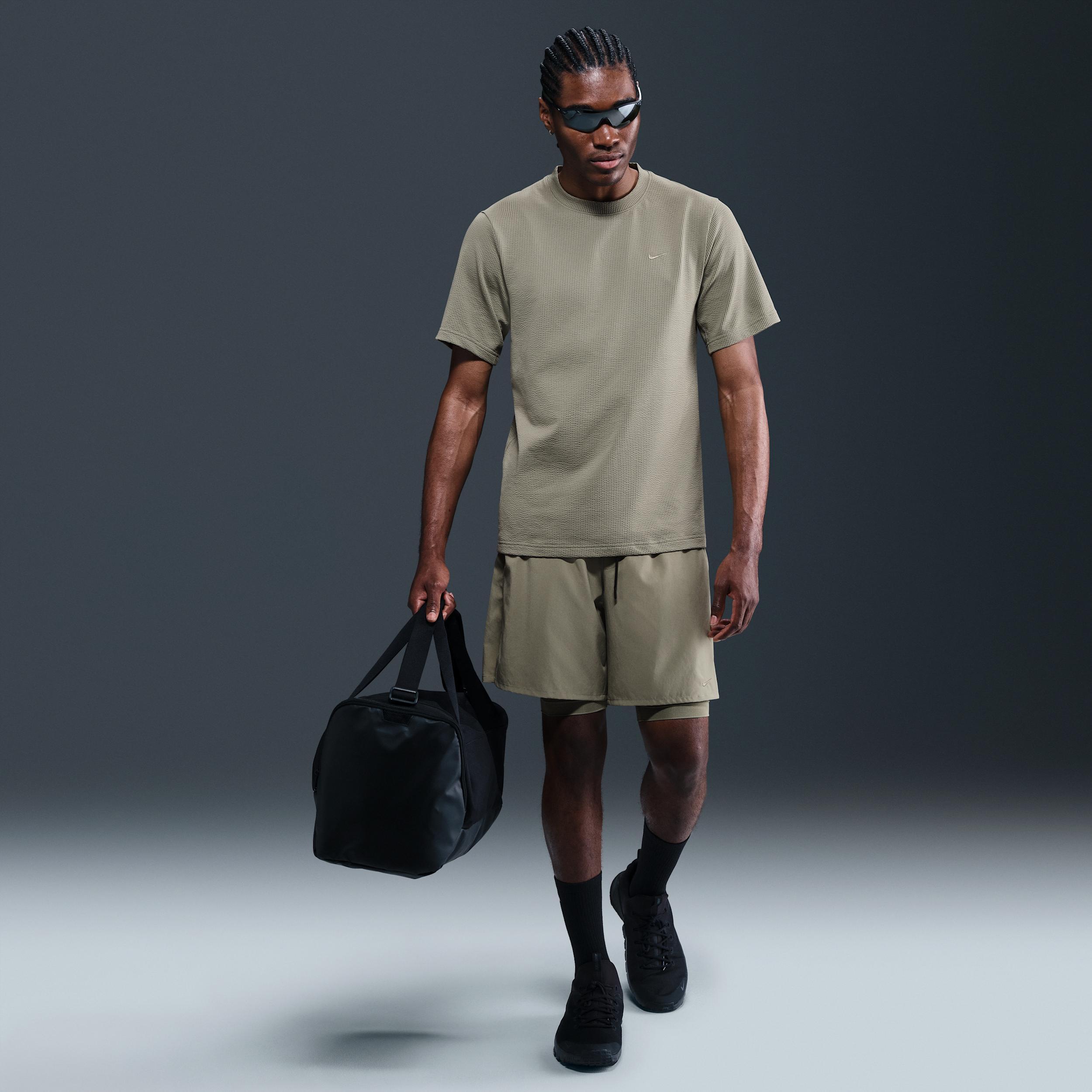 Nike Men's Primary Dri-FIT Seersucker Short-Sleeve Versatile Top Product Image
