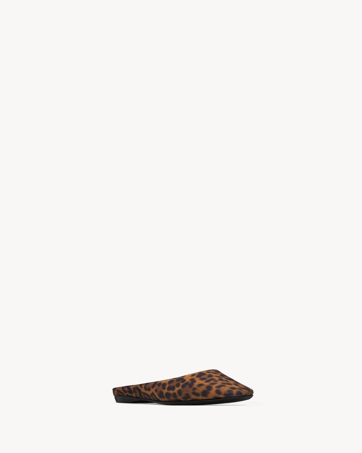 LIDO slip-ons in leopard grosgrain | Saint Laurent | YSL.com Product Image