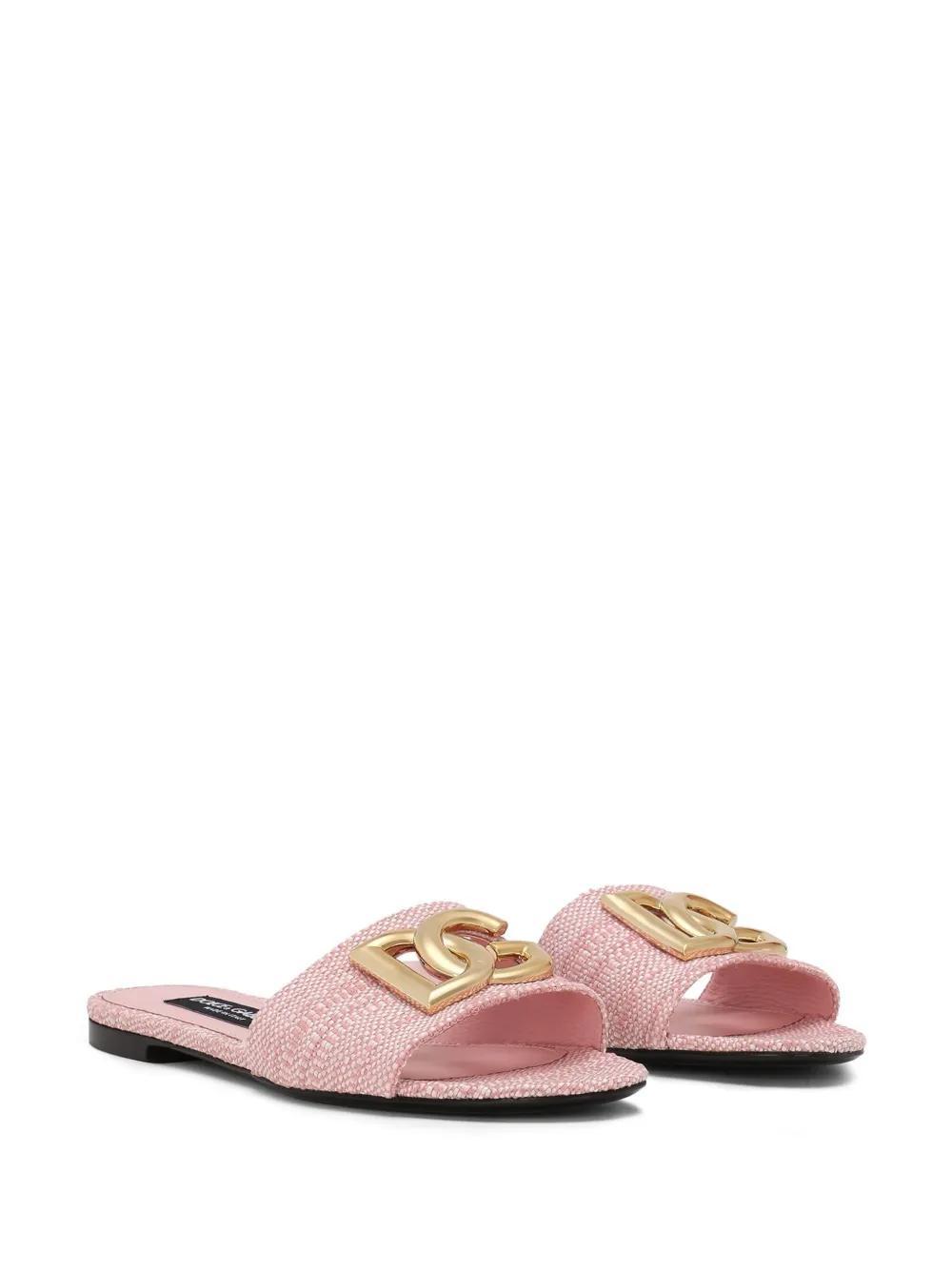DG-logo raffia slides Product Image