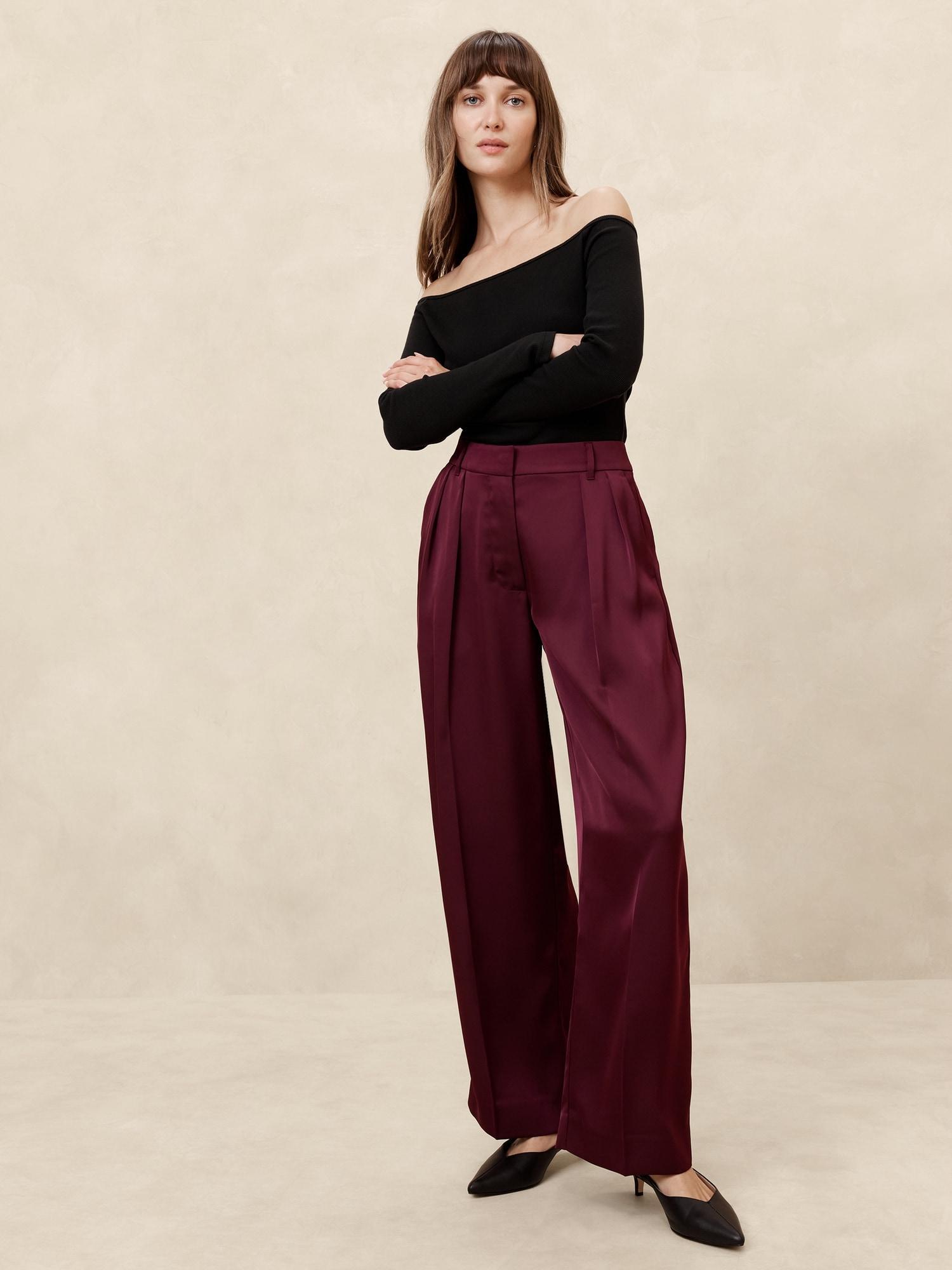 Silky Relaxed Trouser Product Image
